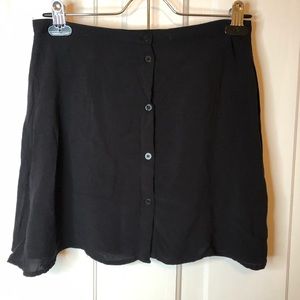 3 for $20 - NWOT Black Divided Mini Skirt
